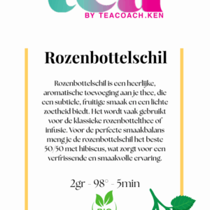 Rozenbottel schil