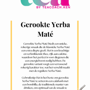 Yerba Maté gerookt